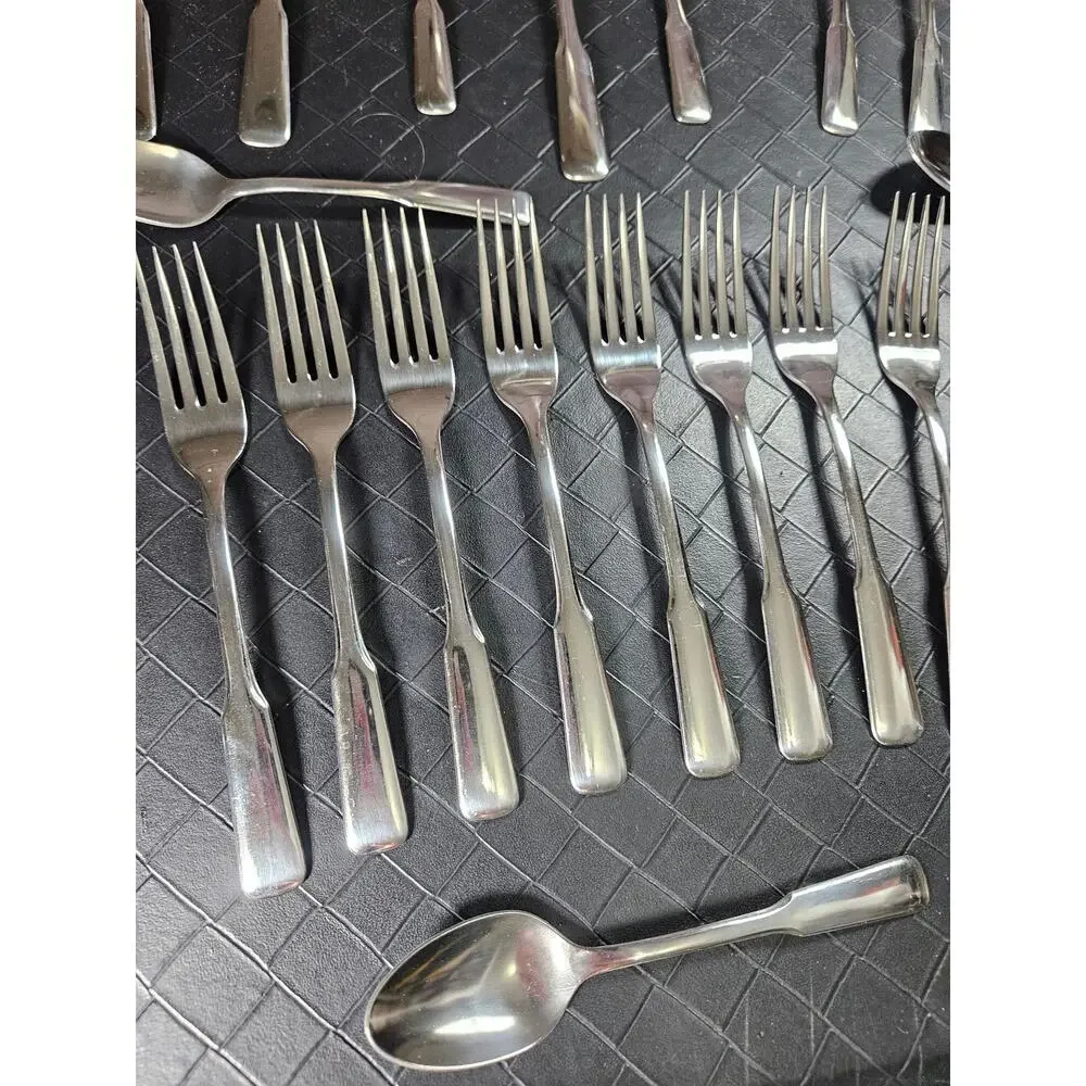 Vintage Rogers Stainless by Oneida Flatware Set 49 Pc Service for‎ 8